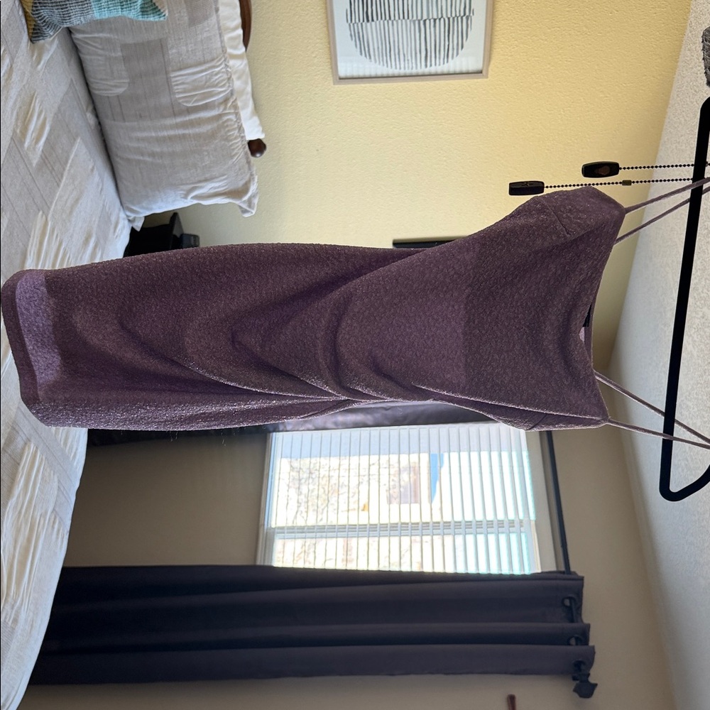 Windsor  Purple Dress glitter